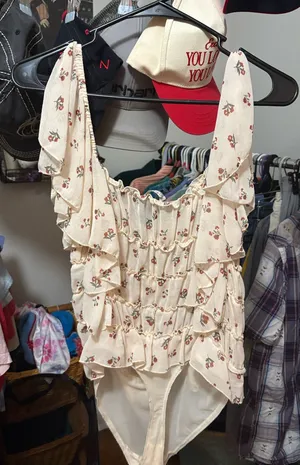 Free People Bodysuit Intimately Floral thumbnail 1
