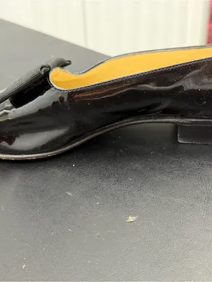 Silvia Fiorentina Patent Leather Bow Loafers Size 8.5 thumbnail 11