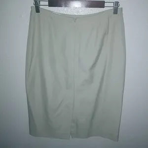 LeSuit 12 Green Tea Double Breasted Skirt Suit Set thumbnail 2