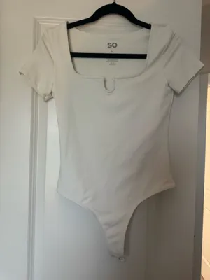 White Bodysuit thumbnail 1