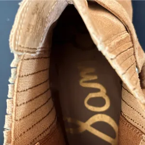 Sam Edelman Bellamie Tan Suede Ankle Boots 8 thumbnail 7