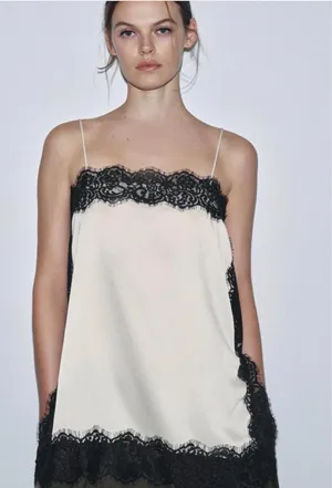 ZARA Satin Dress thumbnail 1