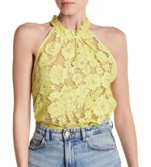 NWT Free People Sweet Meadow Dreams Lace Top thumbnail 1