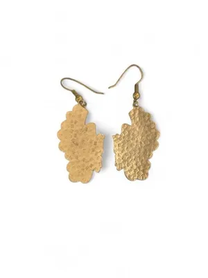 NWOT Cloisonné Butterfly Wings Earrings thumbnail 2