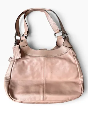 Coach Soho Leather Hobo Bag F17219 in Shell Pink thumbnail 15