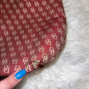 Dooney & Bourke Red Shoulder Mini Bag Y2K thumbnail 4