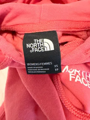 Pink women’s north face hoodie thumbnail 4