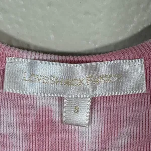 Love Shack Fancy Pink Tie Dye Midi Dress Womens S Boho Coastal Beachy Summer thumbnail 11