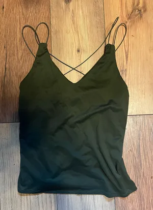 TJ Maxx Olive green tank top thumbnail 1