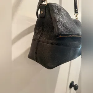 Kate Spade Large Maria Southport Avenue Black‎ Leather Cross Body thumbnail 6