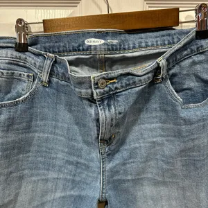 Old Navy Mid-Rise Distressed Jeans – Women’s Size 14 thumbnail 2