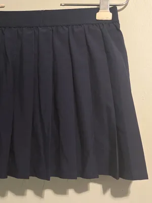 ALO Yoga Navy Pleated Skater Skort thumbnail 9