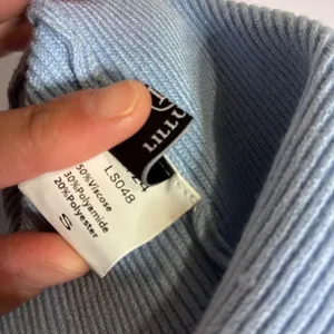 Lillusory Light Blue Strapless Ribbed Knit Twist Front Midi Dress LS048 Small thumbnail 8
