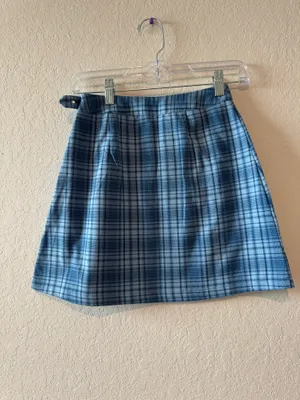 John Galt Brandy Melville Mini Plaid Skirt thumbnail 4