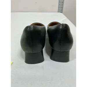 Dream Paris Womans New Slip On Pumps Black Us 11 Eu 43 Block Heel Pointed Toe thumbnail 5