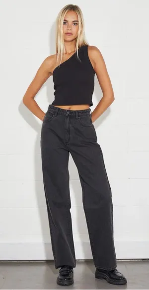 Abrand Carrie Jean in Teri‎ Black Size 26 thumbnail 1