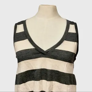 Socialite Stripe Front Tie Tank Top thumbnail 4