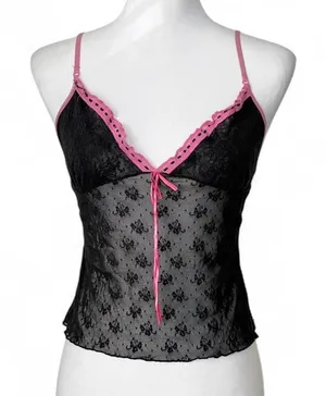 Y2K Victoria’s Secret Mesh Cami thumbnail 1