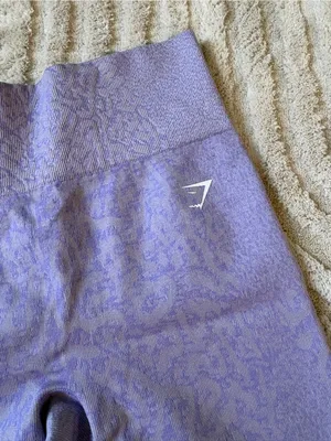 gymshark biker shorts Purple thumbnail 2
