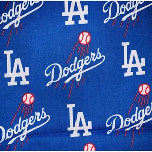 Los Angeles Dodgers MLB Baseball Blue Handmade Hair Scrunchie Fan Gear College thumbnail 6