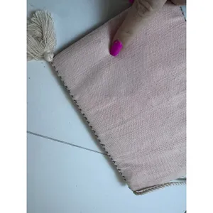 Vintage Crossbody Bag Womens Small‎ Woven Geometric Tassels Boho Indie thumbnail 5