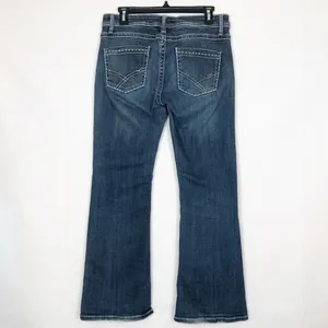 Vintage Stetson Jeans Womens 8 Flared Leg Retro Throwback Western Country Barn thumbnail 2