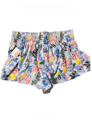 Nwt Fp Movement Women'S Get Your Flirt On Print Short thumbnail 3
