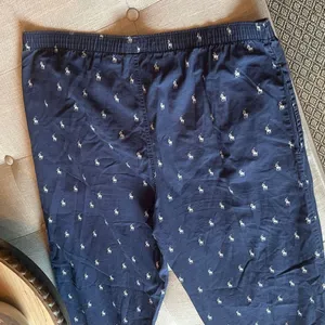 POLO by Ralph Lauren Underwear Navy Cotton Logo Sleep Pants PJs Size Medium thumbnail 7