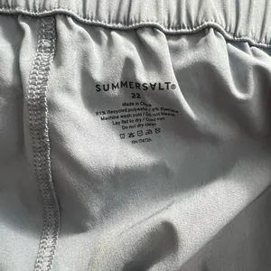 Summersalt The On-The-Go Pant in‎ Slate Blue Drawstring Plus Size US 22 thumbnail 11
