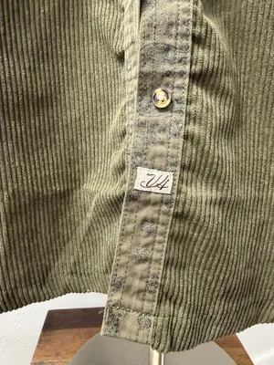 Vintage Havana Bandana & Corduroy Button-Up Top thumbnail 4