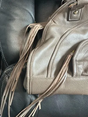 Le’ Bulga & Co. Leather Boho Bag Brown thumbnail 2