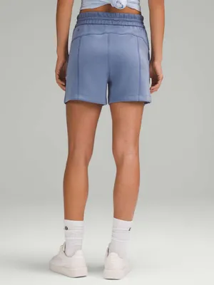 Lululemon Athletica Softstreme High-Rise 4” Shorts Oasis Blue Size 4 thumbnail 7