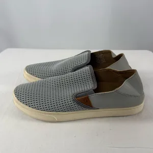 Olukai‎ Pehuea Breathable Slip On Shoes in Pale Grey Size 9 thumbnail 4