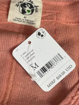 Free People “Colby Long Sleeve” thermal top Savannah Red Sz M thumbnail 12
