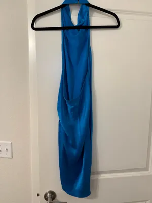 Amanda Uprichard Blue Dress Mini thumbnail 4