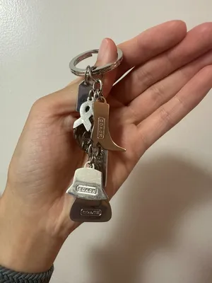 Coach Breast Cancer Awareness Mix Keyfob/Keychain thumbnail 2