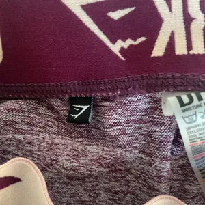 Gymshark Flex S Seamless Leggings Womens Purple Marl Pink Logo High Waist Gym thumbnail 5