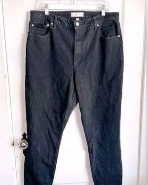 Curve Love High Rise Ankle Skinny Jeans Black Size 16 R/33 thumbnail 2