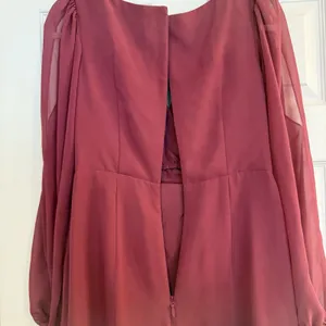 Azazie Gypsy‎ Dress Sz A2 Burgundy Maxi Formal Mother Bride Wedding Bridesmaid thumbnail 6