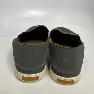 Olukai Pehuea slip on shoes gray women's size 9.5 casual minimalist neutral‎ thumbnail 4