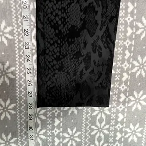 New Tina Stephens Black‎ Snake Print Pull On Pants Size 2 Dressy Casual Office thumbnail 11