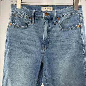Madewell Stovepipe Jeans in Euclid‎ Wash Blue Size 25 thumbnail 5