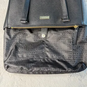 Kate Spade Cadence Black Saffiano Leather Tote Handbag WKRU4074 thumbnail 7