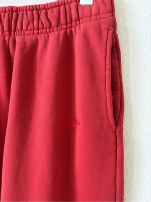 LDMA All Day Crew & All Day Straight Leg Sweats Poppy Size Medium Loungewear thumbnail 10
