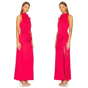 ELLIATT Endearment Maxi Dress in Scarlet Size Medium thumbnail 3