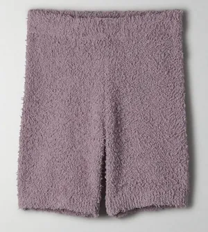 Aritzia The Group Babaton Retrea Fuzzy Lounge Short Purple- Size Small thumbnail 1