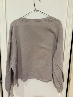 Vintage Havana Lilac Long Sleeve Sweater thumbnail 2
