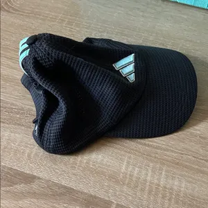 Adidas Black Cap with Aqua Accents thumbnail 7