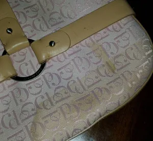 Charles David monogram purse pink thumbnail 7