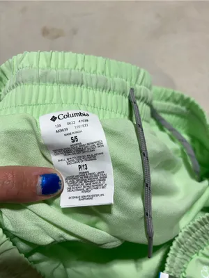 Columbia NWT Light Green Athletic Shorts active fit small thumbnail 7